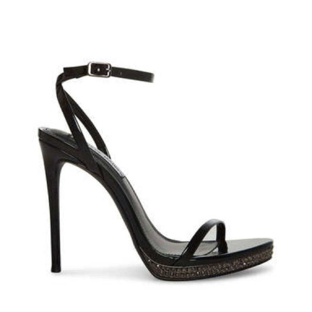 NEW Steve Madden Ari Black Patent Stilettos